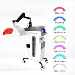 Vertical 7 Color PDT light therapy Skin care beauty machine