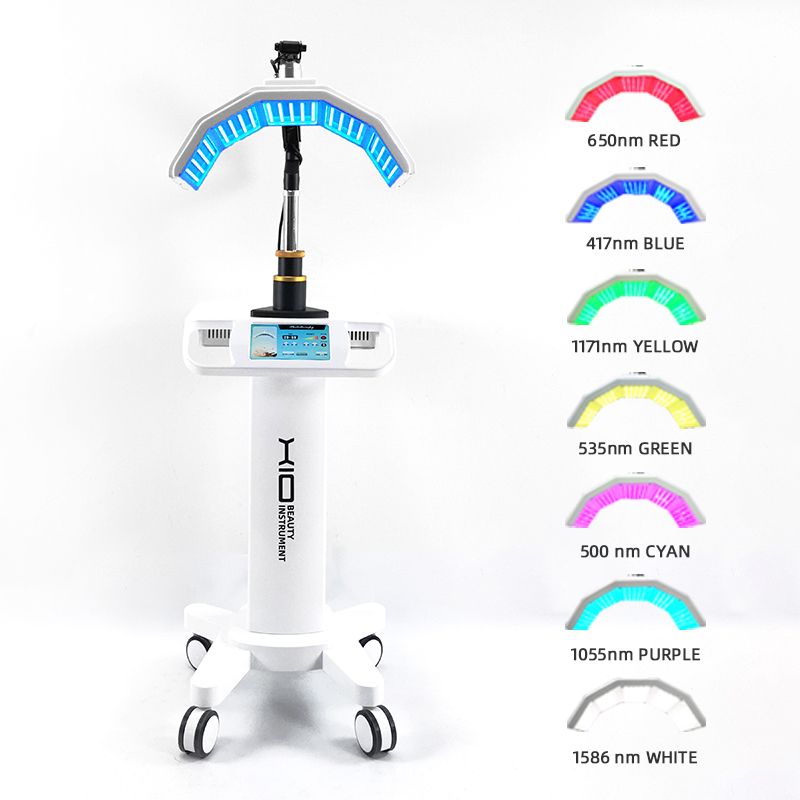 Hot Selling 273 Lamp Beads 7 Color PDT light therapy skin rejuvenation beauty machine