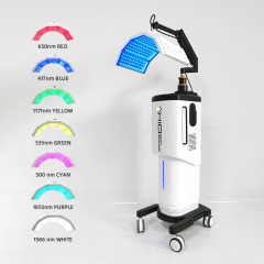 Vertical 7 Color PDT light therapy skin rejuvenation beauty machine