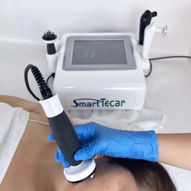 Professional 448Khz Tecar therapy physio pain relief Cet Ret Monopolar RF Tecar Therapy Machine