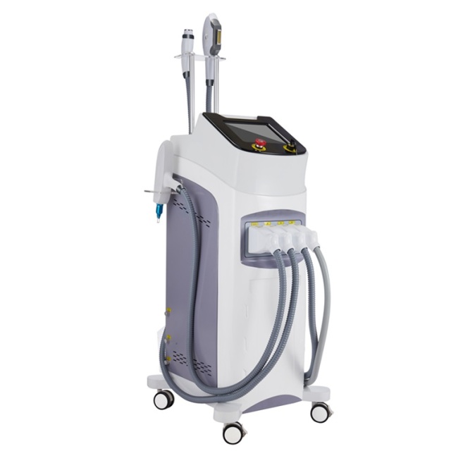 High Efficiency And Quality All In One Skin Laser Machine 4 in 1 Laser IPL Hair Removal Machine