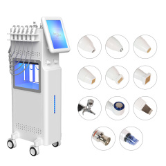 2023 Newest 11 In 1 Fractional Rf Anti-aging Skin Tightening Face Lifting Hydra Dermabrasion Microdermabrasion Machine