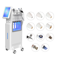 2023 Newest 11 In 1 Fractional Rf Anti-aging Skin Tightening Face Lifting Hydra Dermabrasion Microdermabrasion Machine