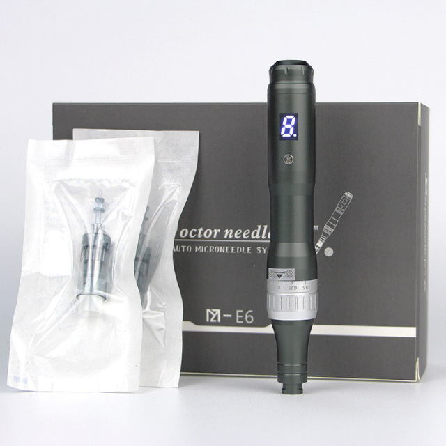 Pro pen Digital Display 6 Speeds Derma pen With Exclusive Needle Cartridges For Mts