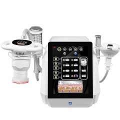 4 in 1 Face lifting Body Weight loss Slimming Machine For Rotary Negative Pressure RF And Inner ball rollr