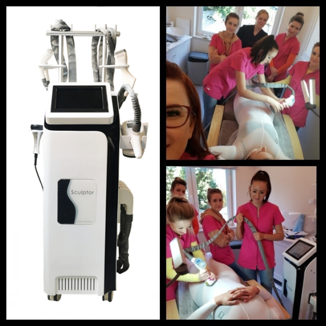 Vacuum Roller RF Massage Lymphatic Drainage Cellulite Reduction Body Slimming Machine