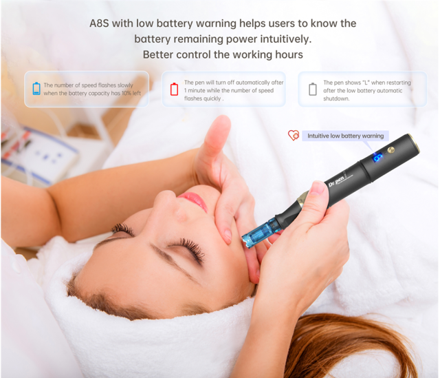 Dr.pen A8S Wireless Microneedle Therapy System Derma Pen