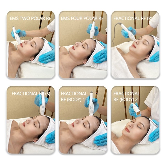 Beauty Salon 6 in 1 Multipole RF Skin Reiuvenation Equipment