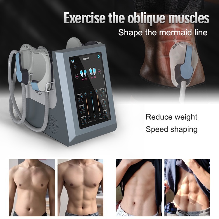 Easy to operate High power emslim machine electromagnetic muscle stimulation weight loss machine ems