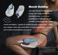 Easy to operate High power emslim machine electromagnetic muscle stimulation weight loss machine ems