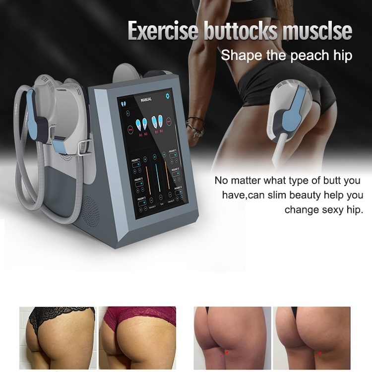 Easy to operate High power emslim machine electromagnetic muscle stimulation weight loss machine ems