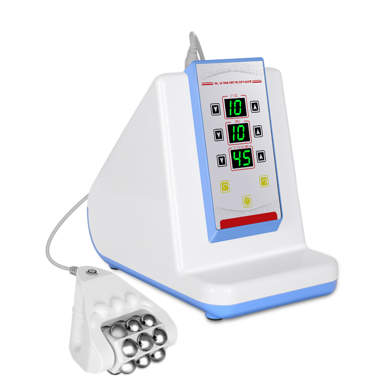 Newest Body Shaping EMS Heating Electric Roll Ball Massage Device