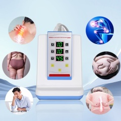 Newest Body Shaping EMS Heating Electric Roll Ball Massage Device