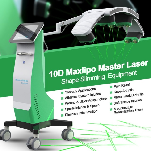 CLASS II Green Laser 532Nm LLLT Low Level Laser Therapy Fat reduction Machine