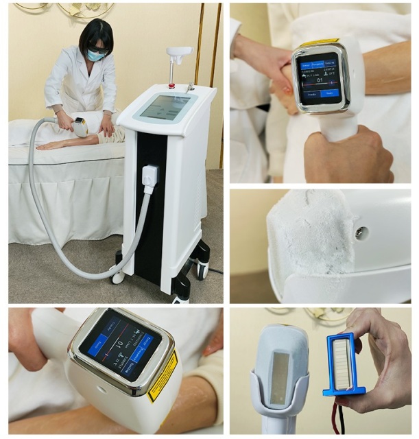 Hair Removal Laser 755 808 1064 Three Wavelengths Diode Laser Machine Price