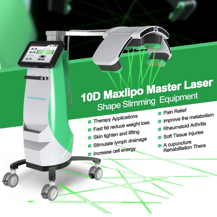 Newest 532nm Green Light Laser 10D Mate Laser Fat Reduction Equipment