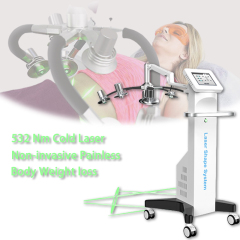 Popular 532nm Diode Laser 6D Lipolaser Fat Burning Lipo Laser Slimming Machine