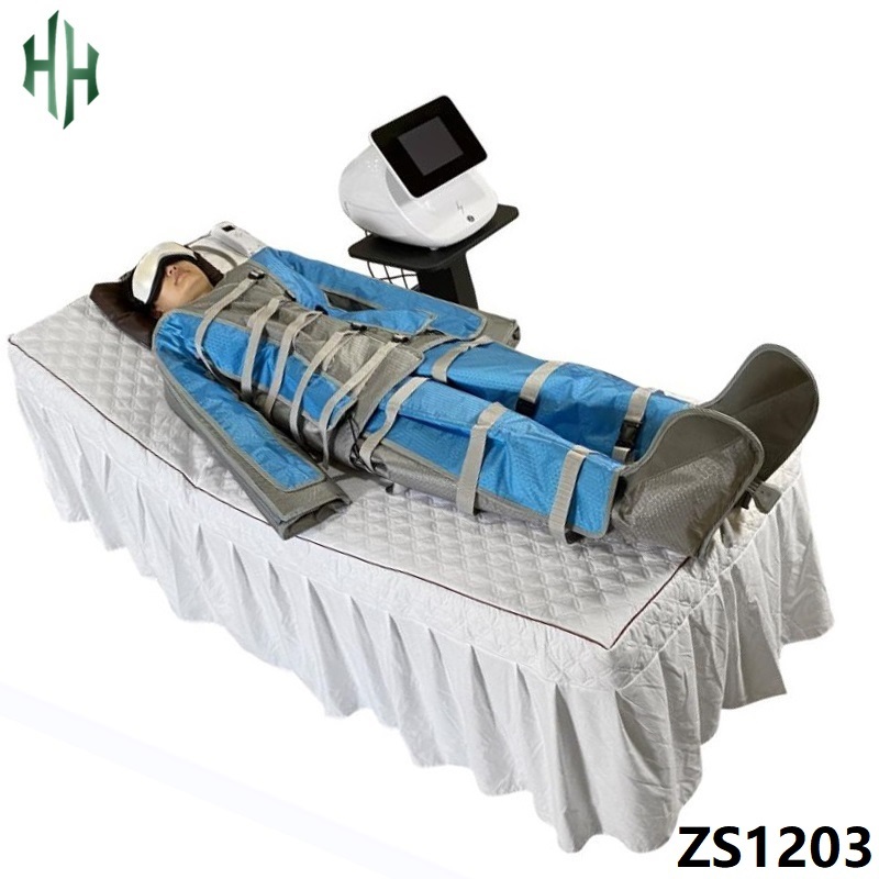 24 Airbags Pressoterapia Air Pressure Full Body Arm Leg Lymphatic Drainage Massage Machine Body Slimming Pressotherapy