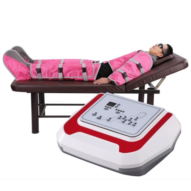 Pink Style Pressotherapy Machine Legs Pressotherapy Lymphatic Drainage Machine