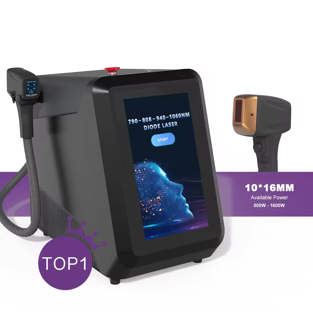 790 808 940 1060Nm Diode Laser Four Wavelengths Diode Laser Hair Removal Machine For Sale