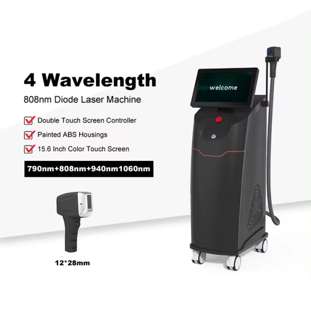 4 Waves 790 808 1060 940nm Painless 500- 2000W Bikini Hair Removal Diode Laser Diodo Depila Ice Laser Price
