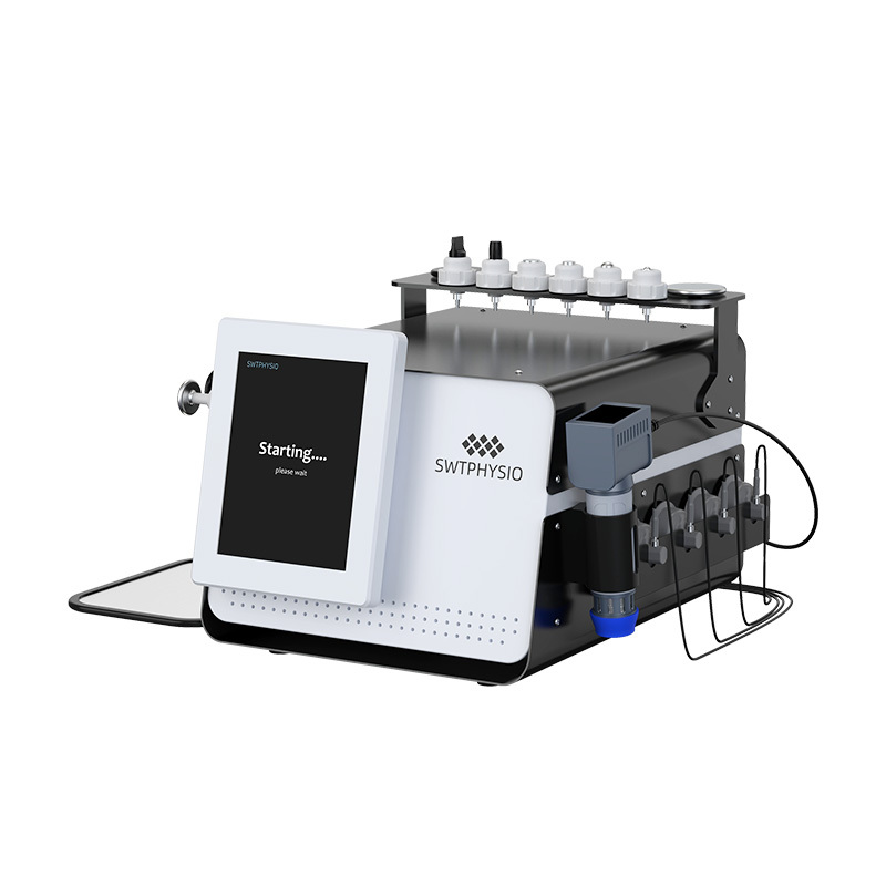 2024 New Arrived 3 in 1 Tecar wave Monopolar RF 448khz Diathermy therapy Ems Shockwave Physiotherapy Device