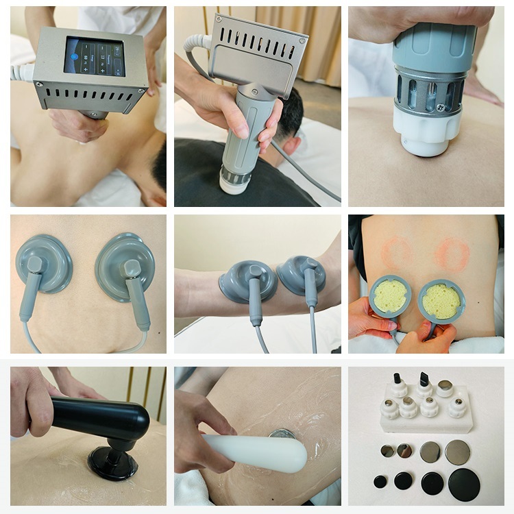 2024 New Arrived 3 in 1 Tecar wave Monopolar RF 448khz Diathermy therapy Ems Shockwave Physiotherapy Device