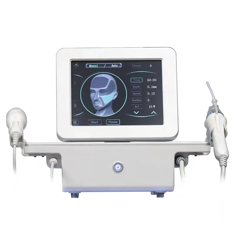 2 Handle Fractional RF Microneedle Machine