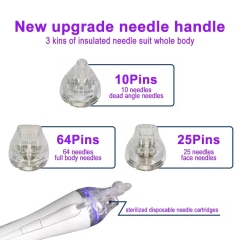 2 Handle Fractional RF Microneedle Machine