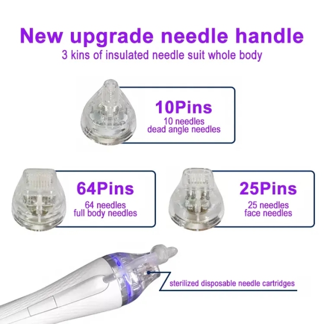 2 Handle Fractional RF Microneedle Machine