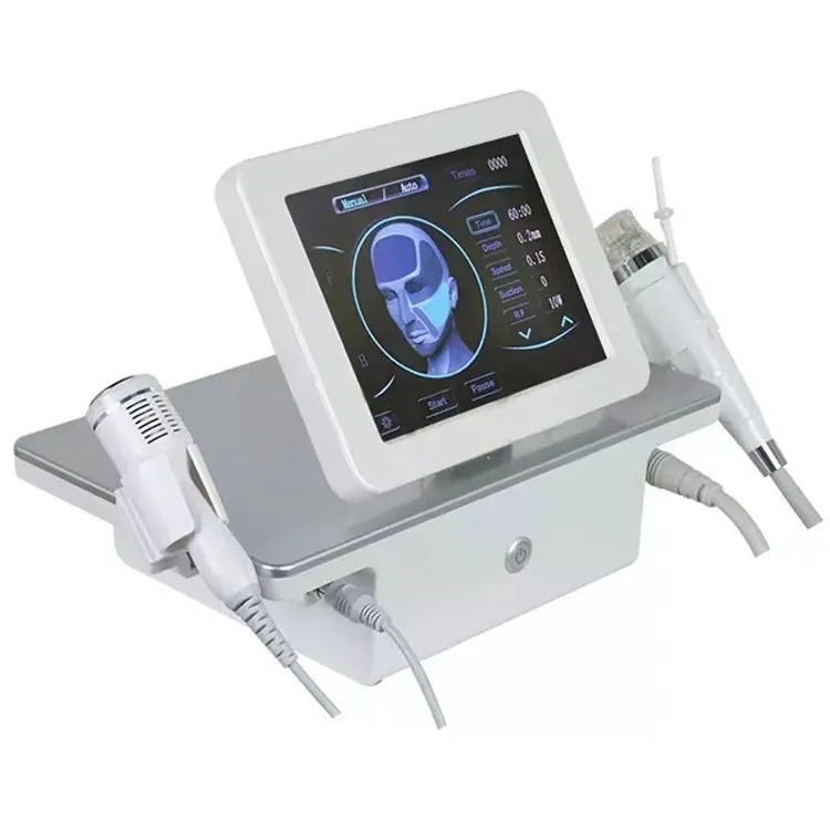 2 Handle Fractional RF Microneedle Machine