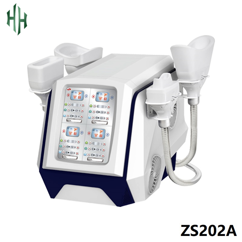 4 Handles Cryo Therapy Slimming Machine