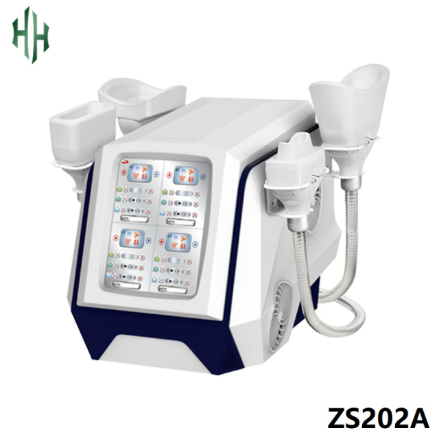 4 Handles Cryo Therapy Slimming Machine