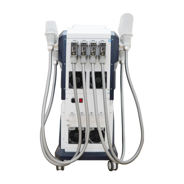 Vertical 4 Handles Cryo Therapy Slimming Machine