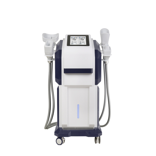 Vertical 4 Handles Cryo Therapy Slimming Machine