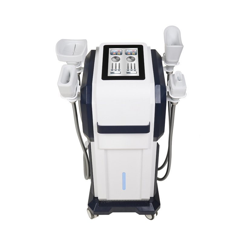 Vertical 4 Handles Cryo Therapy Slimming Machine