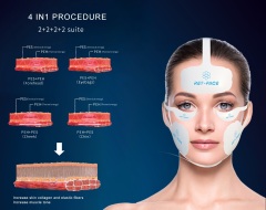Newest Facial Skin Tightening Wrinkle Removal RF EMS Face Sculpting Machine