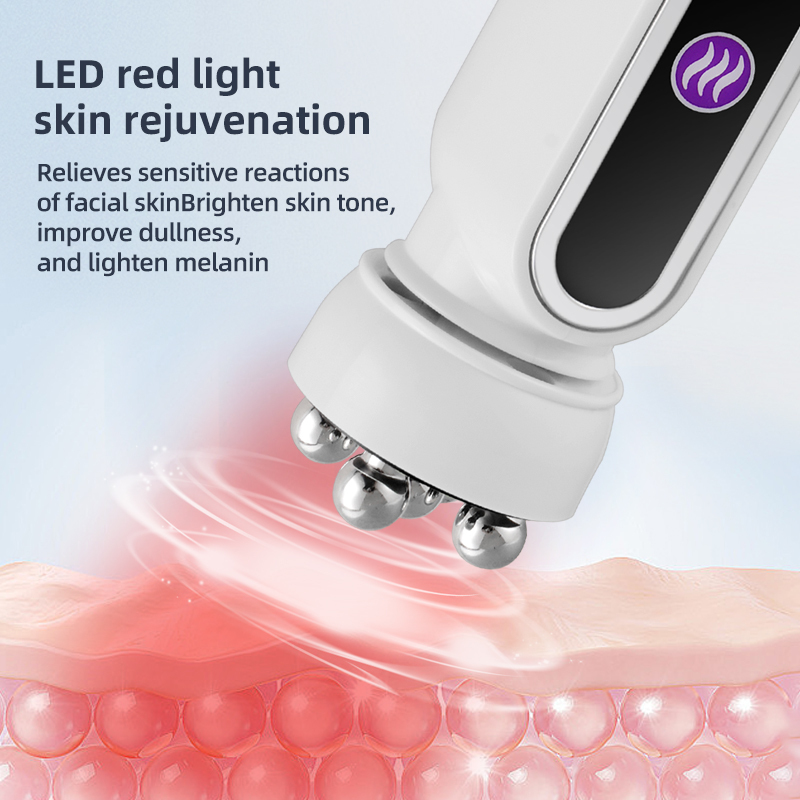 360 Rotating EMS Microcurrent Facial Care Lightening Skin Soothing Care Beauty Device