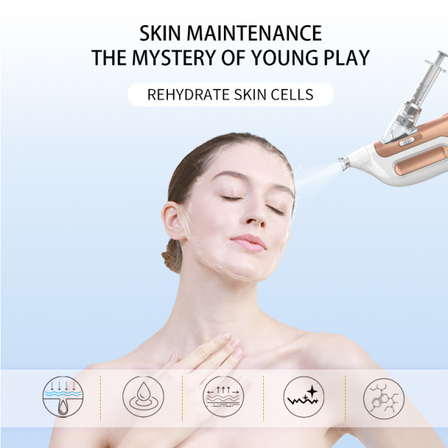 2024 New Arrive Mesotherapy Machine Deep water refill Whitening Beauty Face Machine