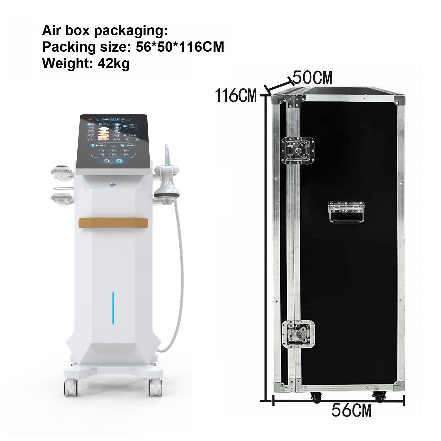 Focused Extracorporeal Shock Wave Machine