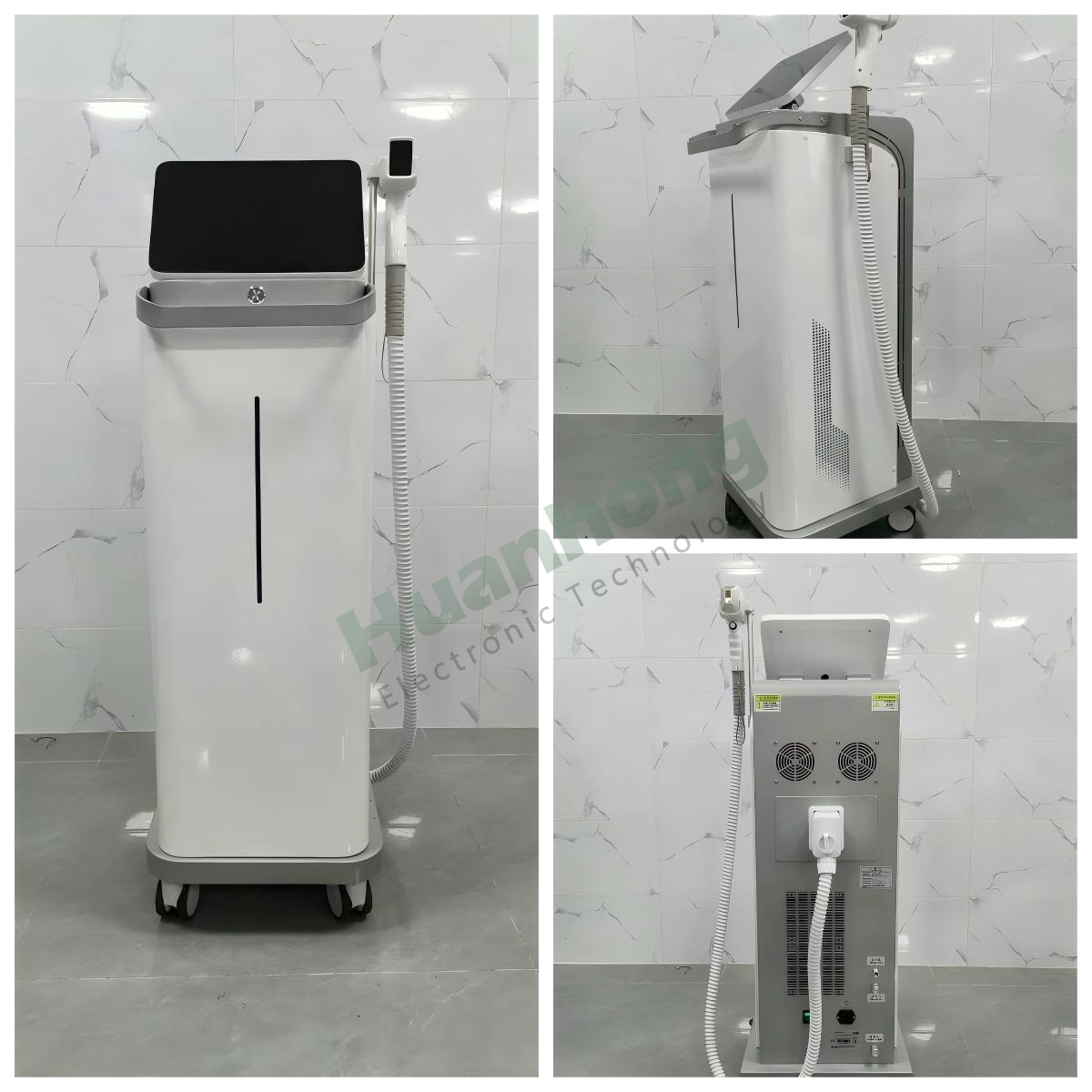 2025 New Arrival Vertical 600W High Power Painless Laser 808Nm Diode Laser Hair Removal Machine