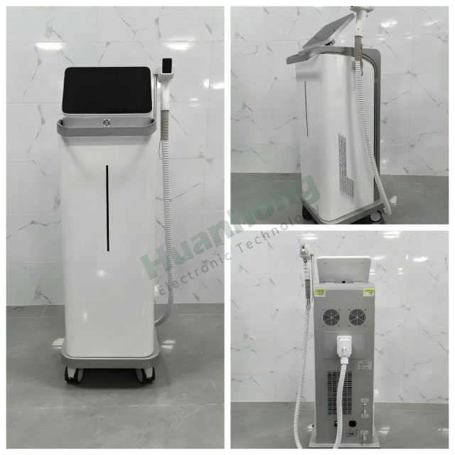 2025 New Arrival Vertical 600W High Power Painless Laser 808Nm Diode Laser Hair Removal Machine