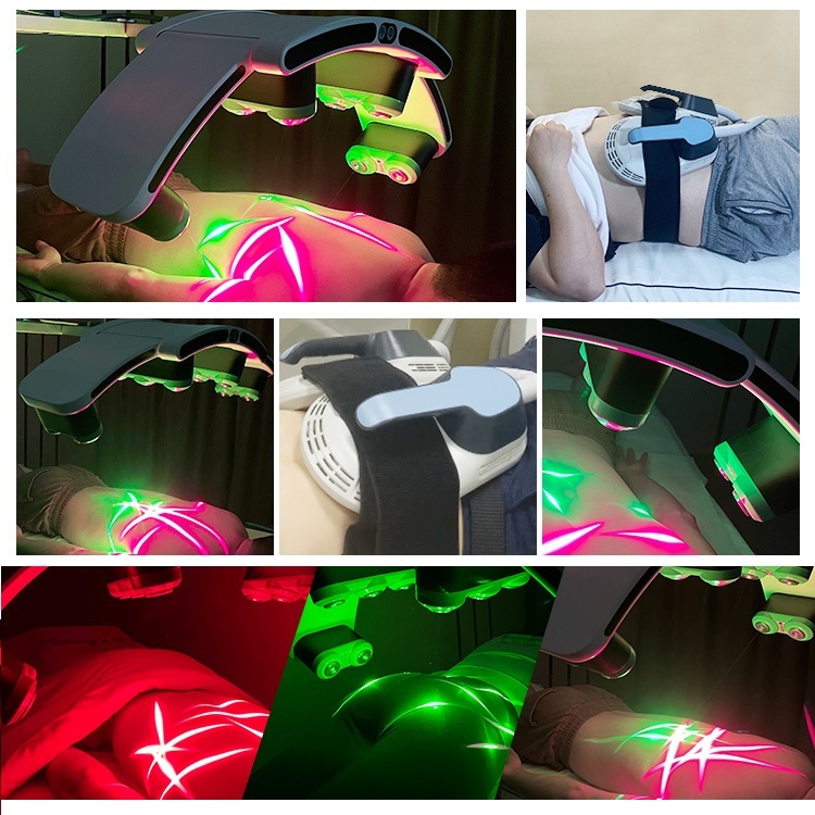2 in 1 Body Slimming Machine EMS Sculpt Slimming Machine 532nm Diode 10D Laser Slimming Machine