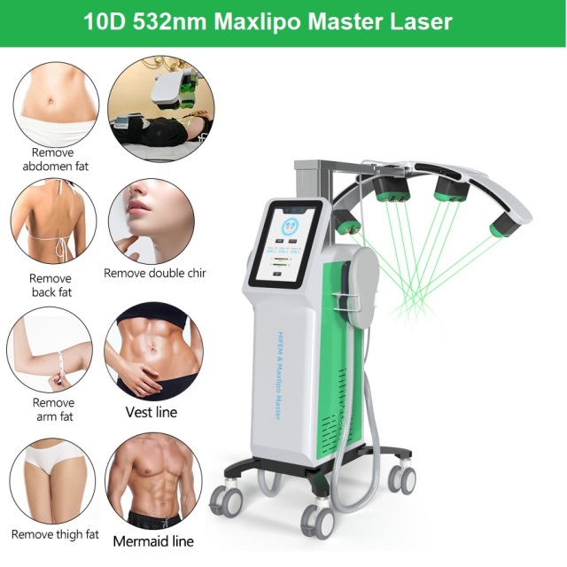 532nm Cold Laser & Ems sculpt Machine
