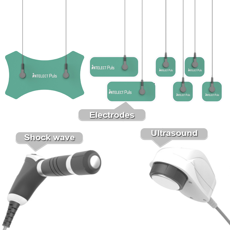 Interferential Current Therapy 3 in 1 Ultrasound Shockwave Relieve Pain Ifc Therapy Machine