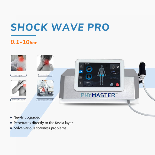 Physio Machine Frozen Shoulder Tendonitis Shock Wave Pain Relief 10bar Shockwave