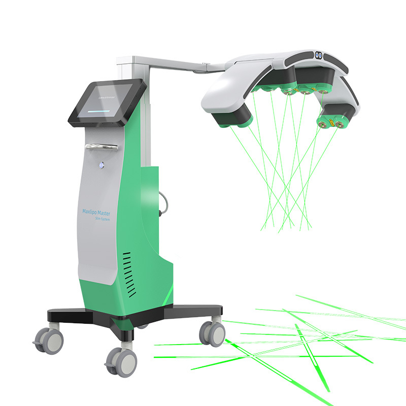 10D LLLT Laser Beauty Equipment 532Nm Cold Laser Cellulite Reduction Body Slimming Laser Beauty Machine