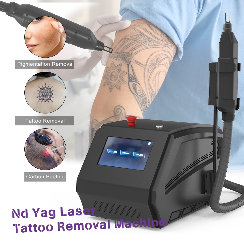 Laser Tattoo Removal Machine Carbon Peeling Beauty Machine for Picosecond Nd Yag Pico Laser Skin Whitening