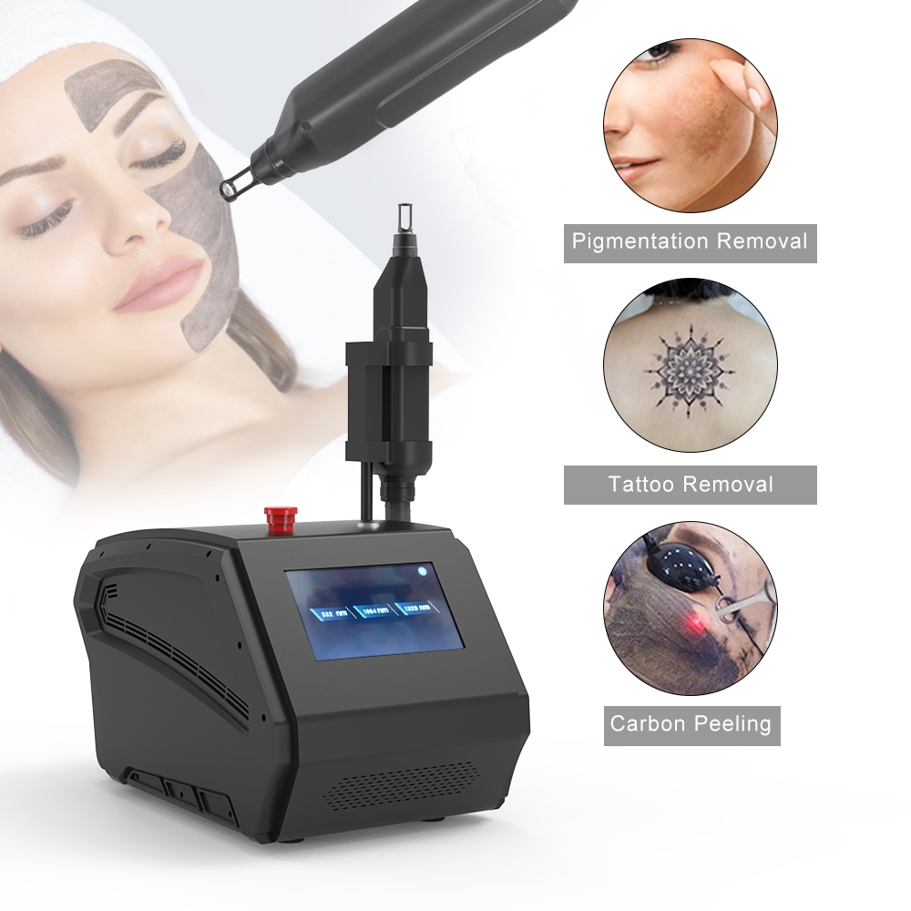 Laser Tattoo Removal Machine Carbon Peeling Beauty Machine for Picosecond Nd Yag Pico Laser Skin Whitening
