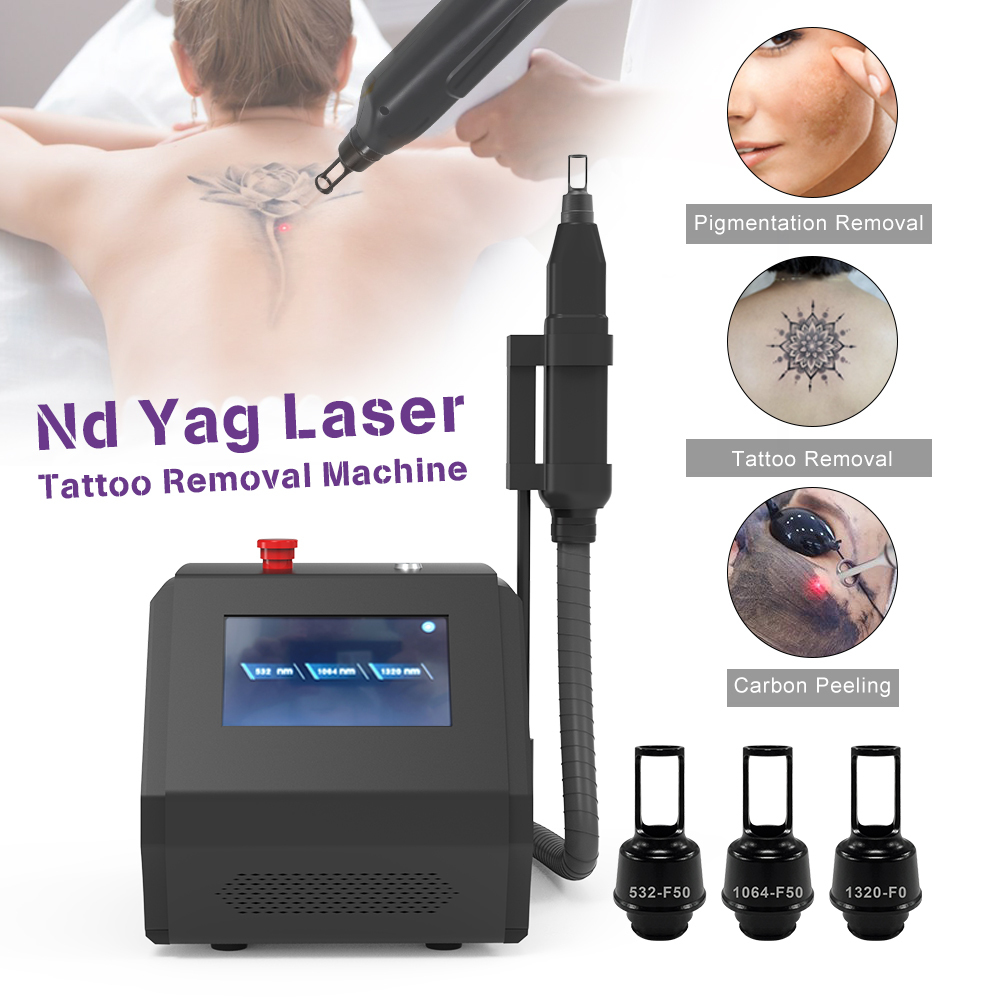 Laser Tattoo Removal Machine Carbon Peeling Beauty Machine for Picosecond Nd Yag Pico Laser Skin Whitening